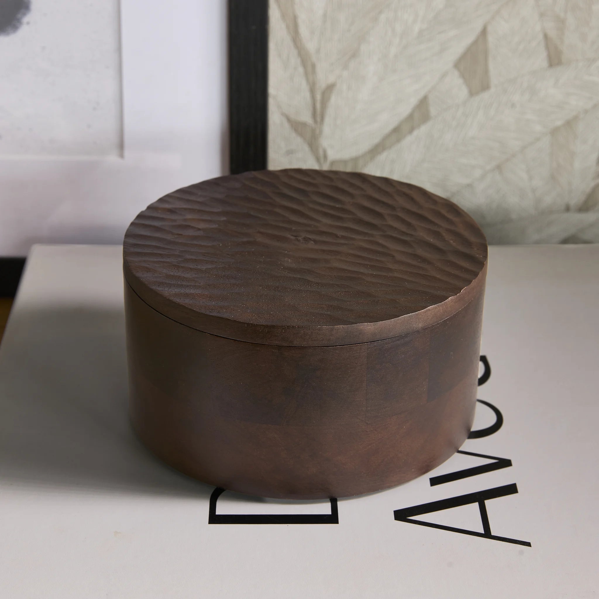 Banu Storage Box Round S