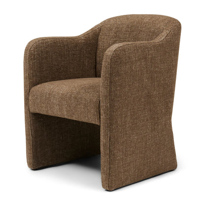 Napoli Dining Armchair Brown