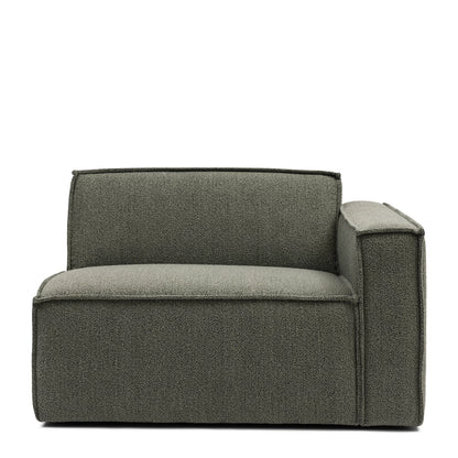 Modularna Sofa The Jagger desni kut, zeleno siva