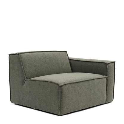 Modularna Sofa The Jagger desni kut, zeleno siva