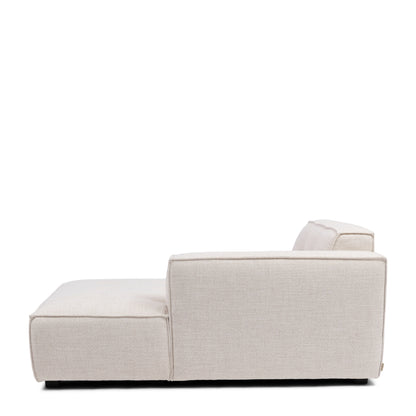 Modularna sofa Brandon ležaljka desno, bijela tkanina, Riviera Maison, slika 4