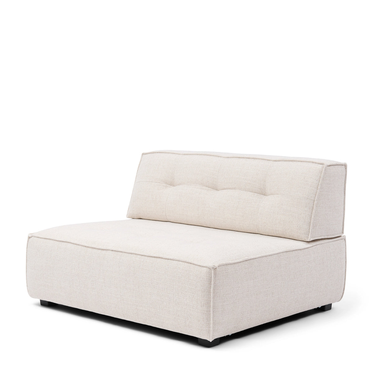 Modularna sofa Brandon centralni dio XL, bijela tkanina, Riviera Maison, slika 3