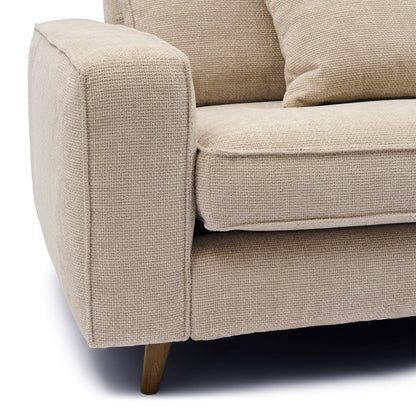 Kendall trosjed 3,5, Satin Shell, bež tkanina, Riviera Maison, slika 3