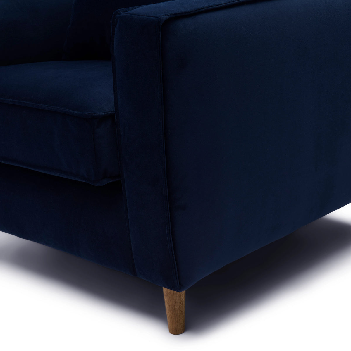 Kendall fotelja, Midnight Navy, tamnoplava tkanina, Riviera Maison, slika 4