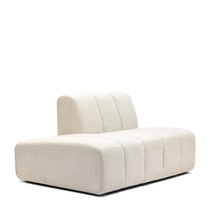 Modularna Sofa Dazzle ležaljka lijevo, bijela