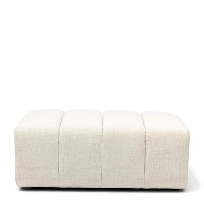 Modularna Sofa Dazzle tabure, bijela