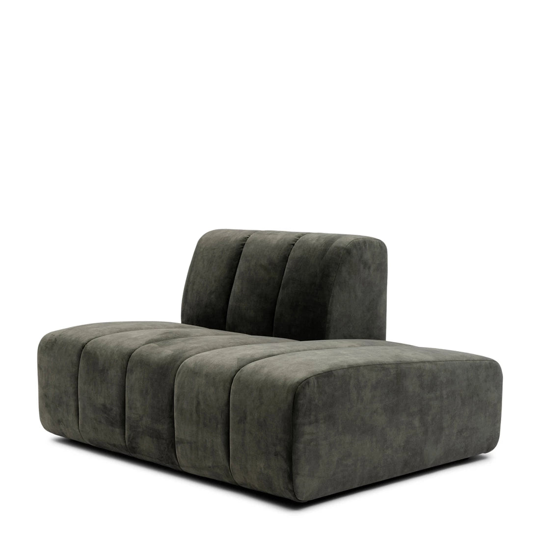 Modularna Sofa Dazzle ležaljka desno, zelena