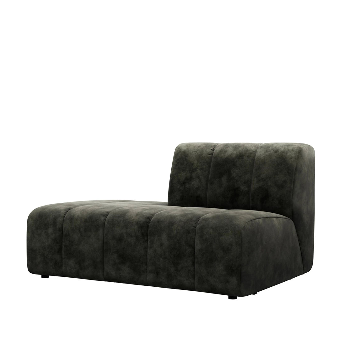 Modularna Sofa Dazzle ležaljka lijevo, zelena