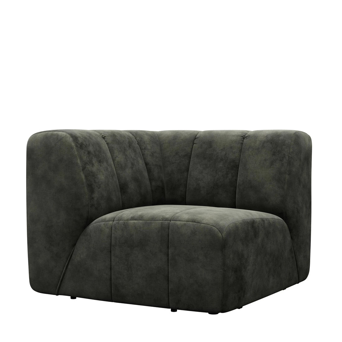 Modularna Sofa Dazzle kutni dio, zelena