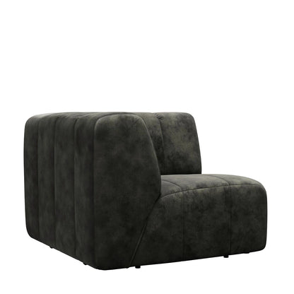 Modularna Sofa Dazzle kutni dio, zelena