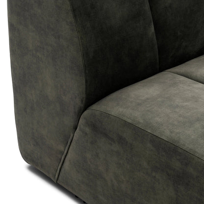 Modularna Sofa Dazzle desni kut, zelena