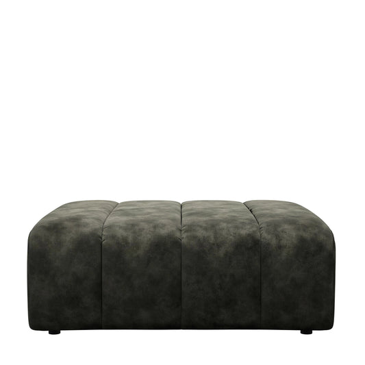 Modularna Sofa Dazzle tabure, zelena