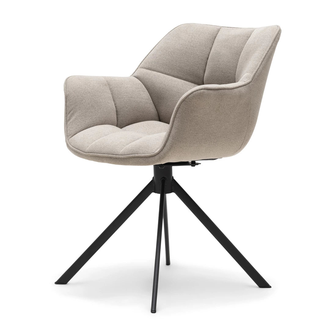 Carnaby okretna blagovaonska stolica Light flax, Mouline lan