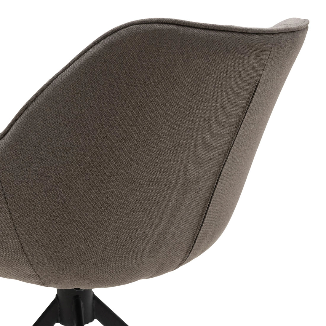 Carnaby okretna blagovaonska stolica Dark Taupe, Mouline lan