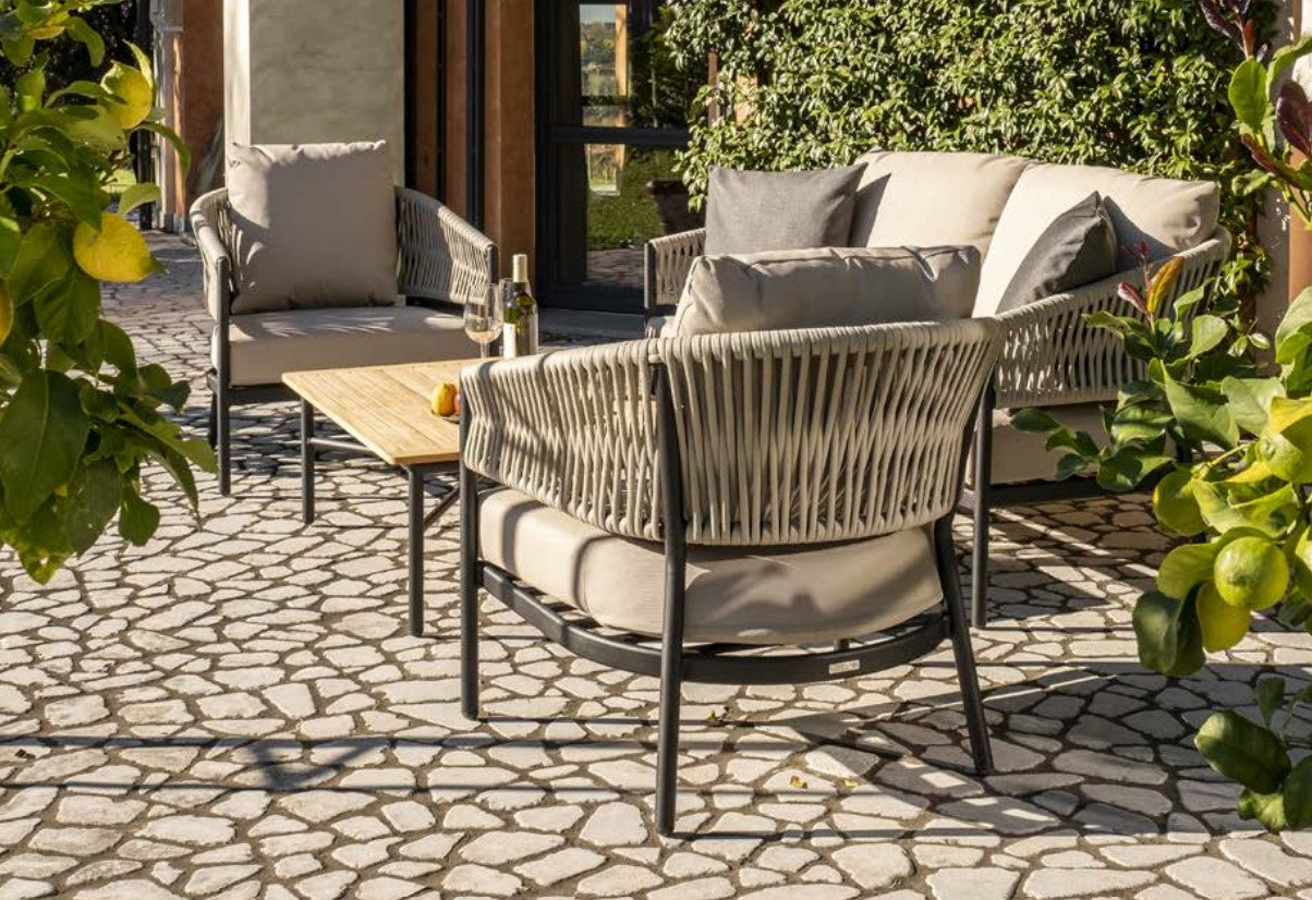 Belize sofa, crna & bež