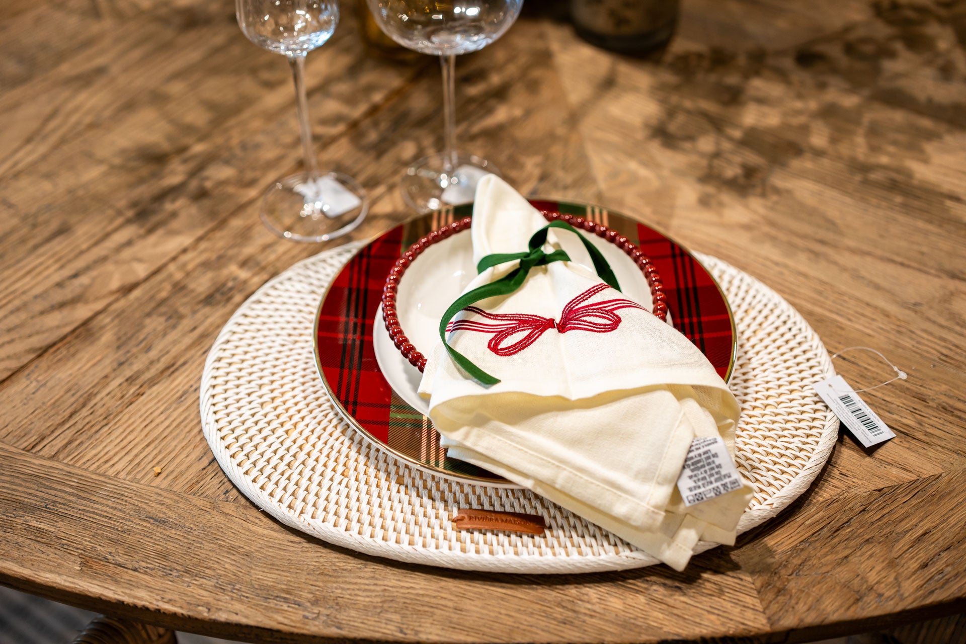 Ubrus Christmas Ribbon, 2 kom