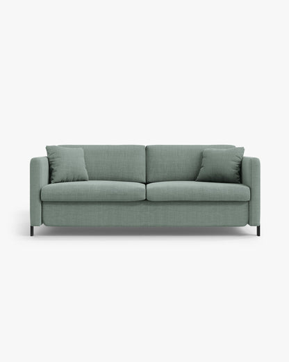 Gloria sofa s funkcijom ležaja – Strukturirana tkanina (Bjorn) – Menta