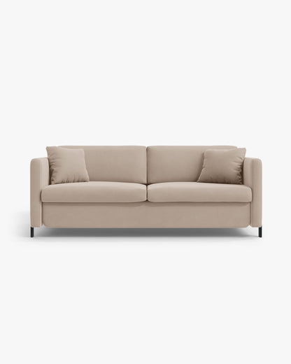 Gloria sofa s funkcijom ležaja – Velvet (Salvador) – Bež