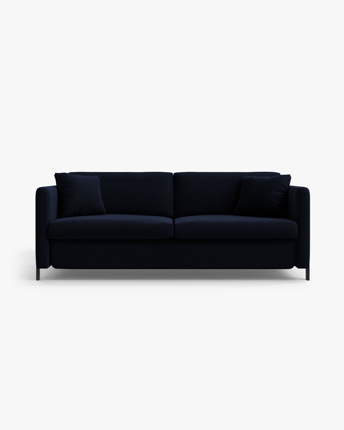 Gloria sofa s funkcijom ležaja (206 cm) – Velvet (Salvador) – Kraljevsko plava