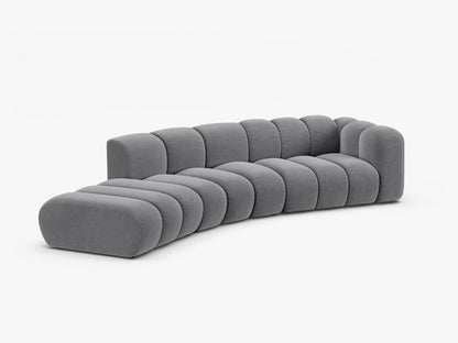 Lupine otvorena zaobljena sofa 5 mjesta