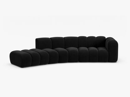 Lupine otvorena zaobljena sofa 5 mjesta