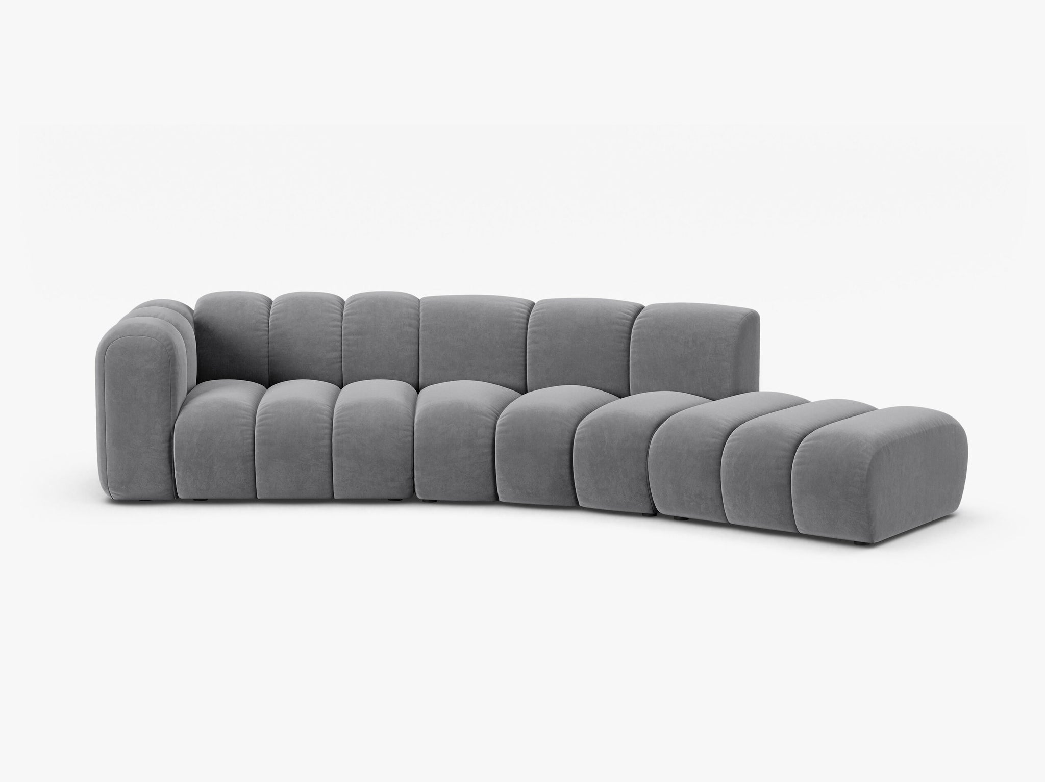 Lupine otvorena zaobljena sofa 5 mjesta