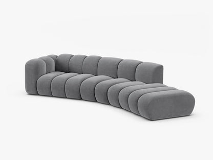 Lupine otvorena zaobljena sofa 5 mjesta