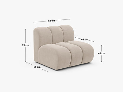 Lupine modul bez naslona za ruke