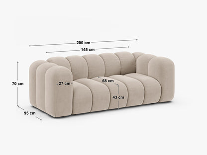 Lupine modularna sofa 2 mjesta
