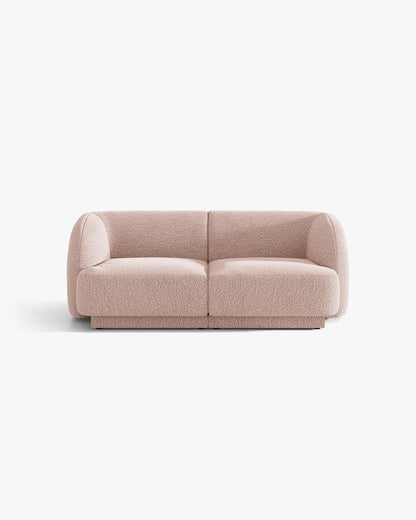 Miley sofa – Buklé (Baloo) – Puder roza