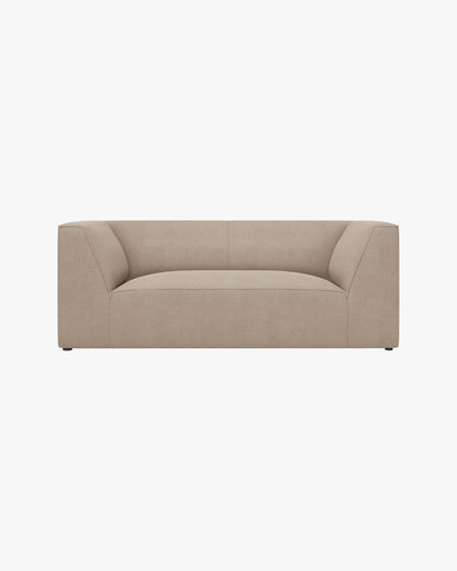 Ruby sofa – Strukturirana tkanina (Ottawa) – Tamno bež