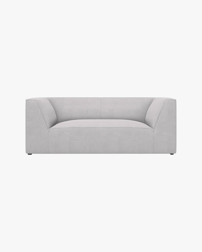 Ruby sofa – Strukturirana tkanina (Ottawa) – Svijetlo siva