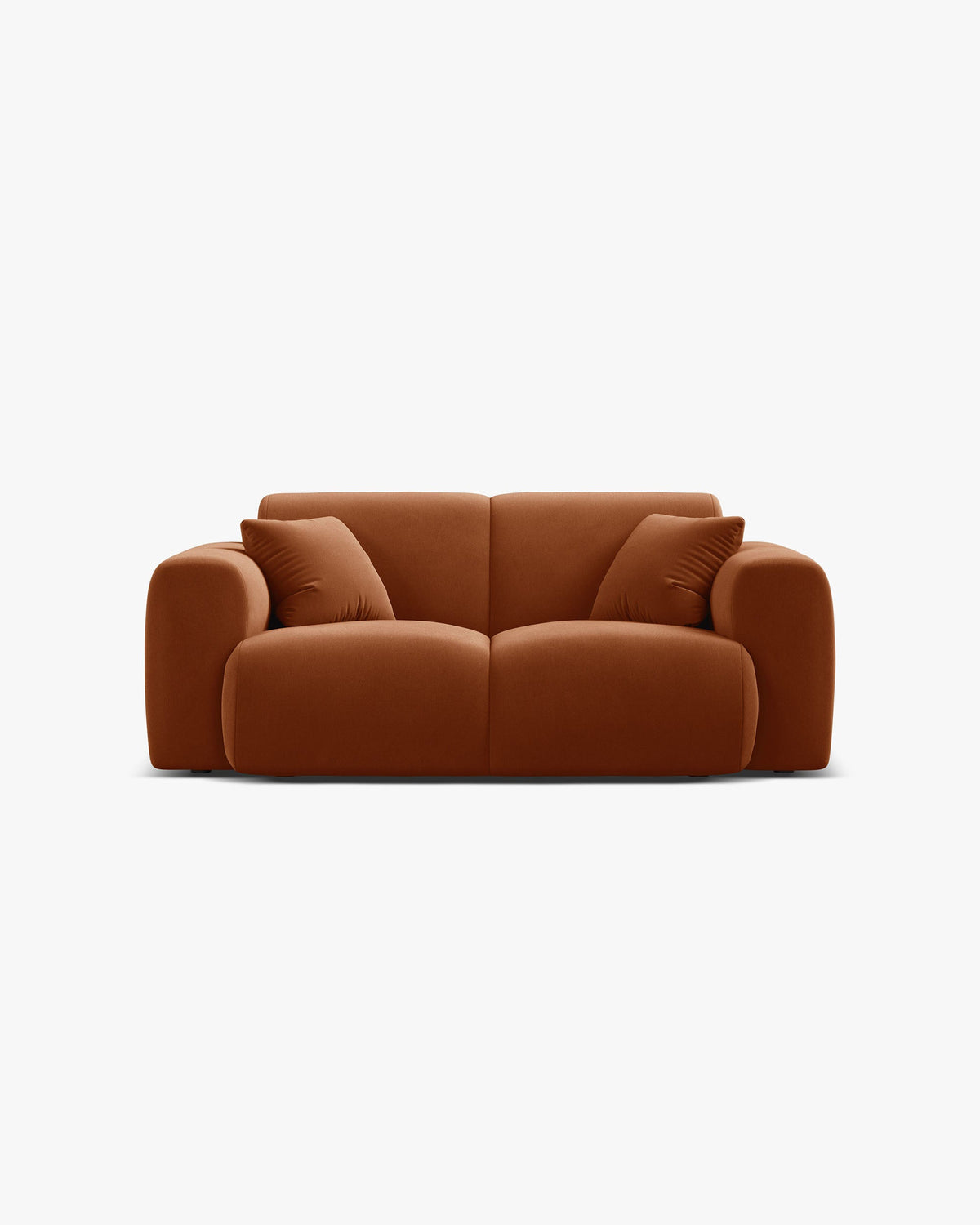 Molino sofa – Velvet (Casino) – Terakota