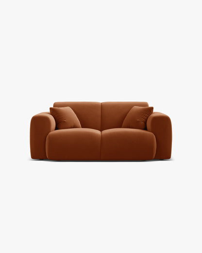 Molino sofa – Velvet (Casino) – Terakota