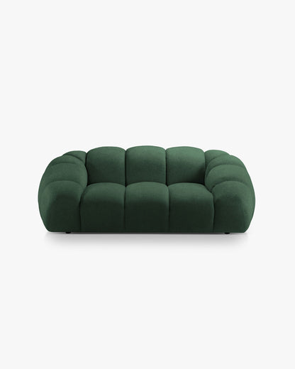 Diana sofa – Strukturirana tkanina (Bubble) – Zelena