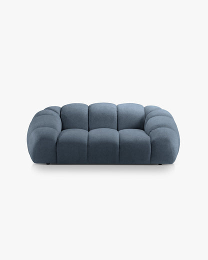 Diana sofa – Strukturirana tkanina (Bubble) – Plavi traper
