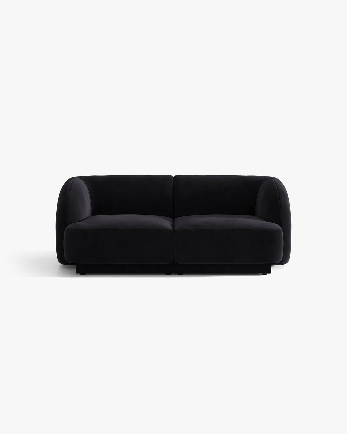 Miley sofa – Velvet (Venus) – Crna