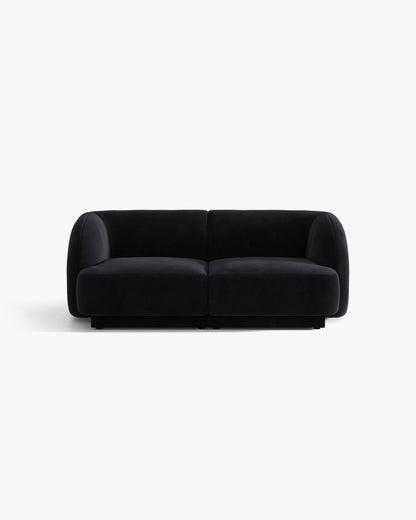 Miley sofa – Velvet (Venus) – Crna
