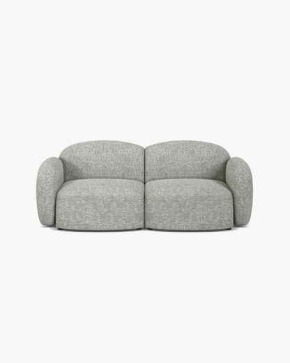 Blair sofa – Strukturirana tkanina (Baltimore) – Topla siva