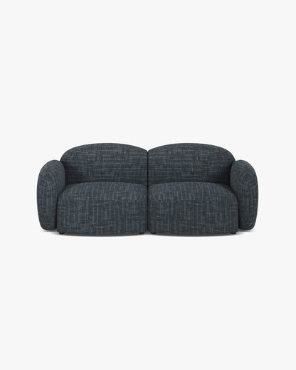 Blair sofa – Strukturirana tkanina (Baltimore) – Mornarsko plava