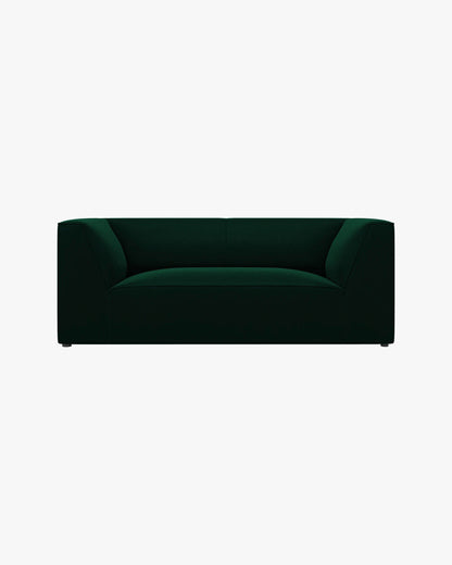 Ruby sofa – Velvet (Salvador) – Boca zelena