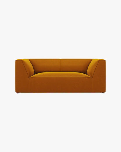 Ruby sofa – Velvet (Salvador) – Žuta