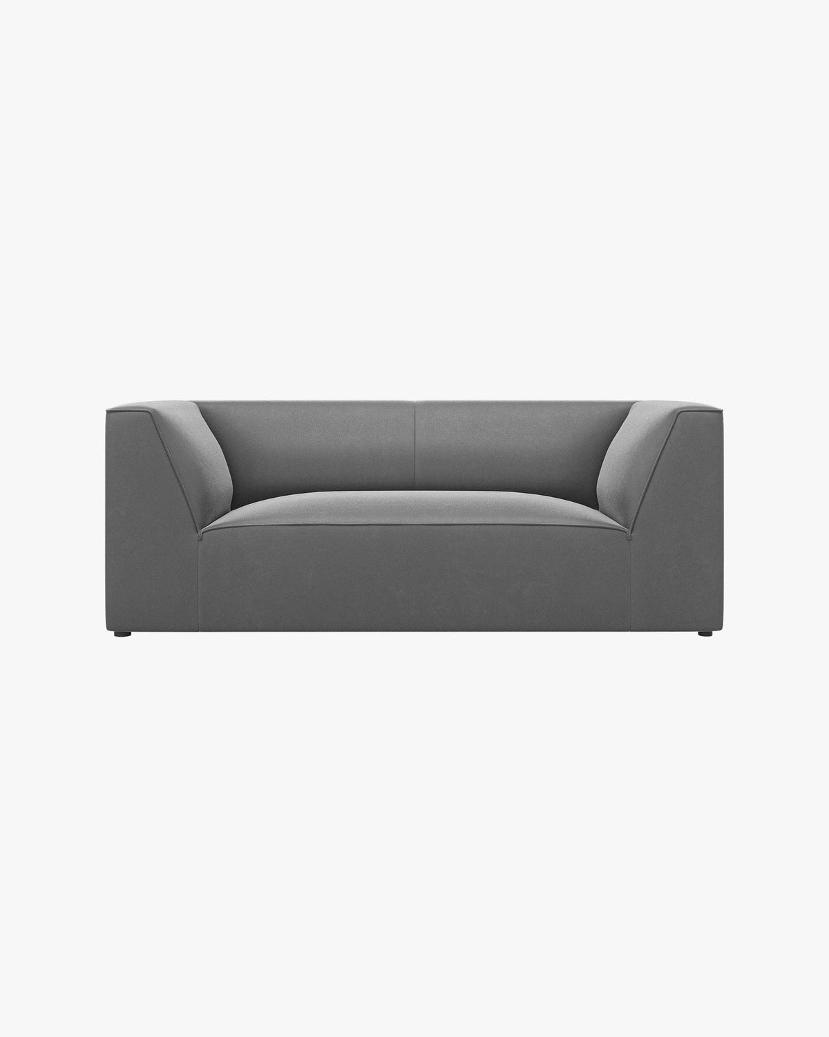 Ruby sofa – Velvet (Salvador) – Siva