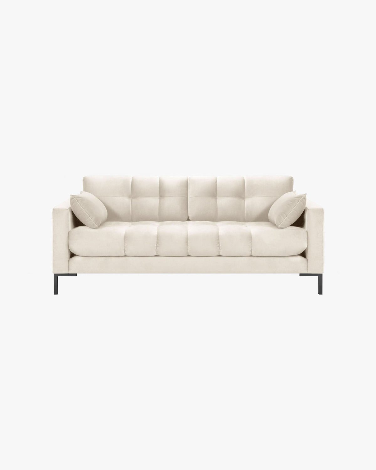 Mamaia sofa – Velvet (Bluvel) – Svijetlo bež