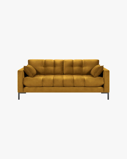 Mamaia sofa – Velvet (Bluvel) – Žuta