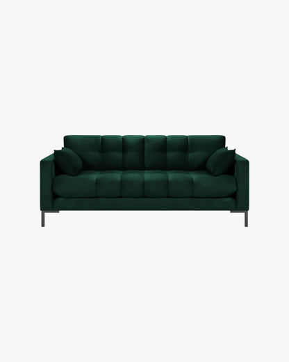 Mamaia sofa – Velvet (Bluvel) – Boca zelena