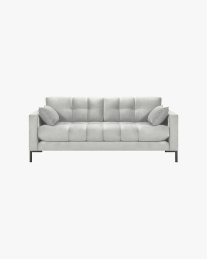 Mamaia sofa – Velvet (Bluvel) – Srebrna
