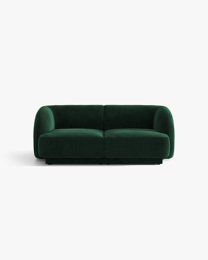 Miley sofa – Velvet (Bluvel) – Boca zelena