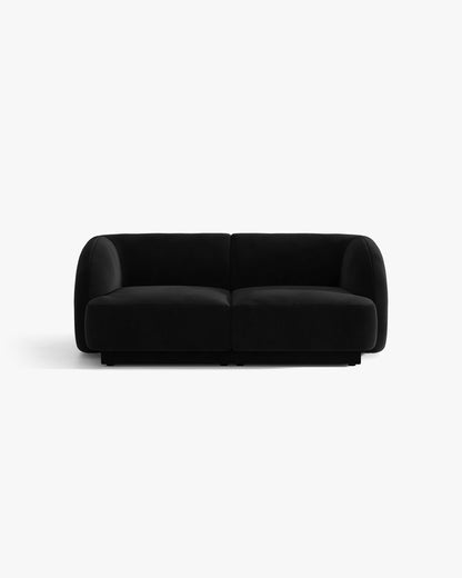 Miley sofa – Velvet (Bluvel) – Crna