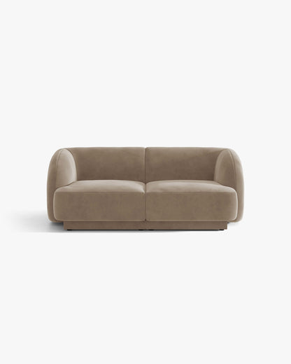 Miley sofa – Velvet (Bluvel) – Cappuccino